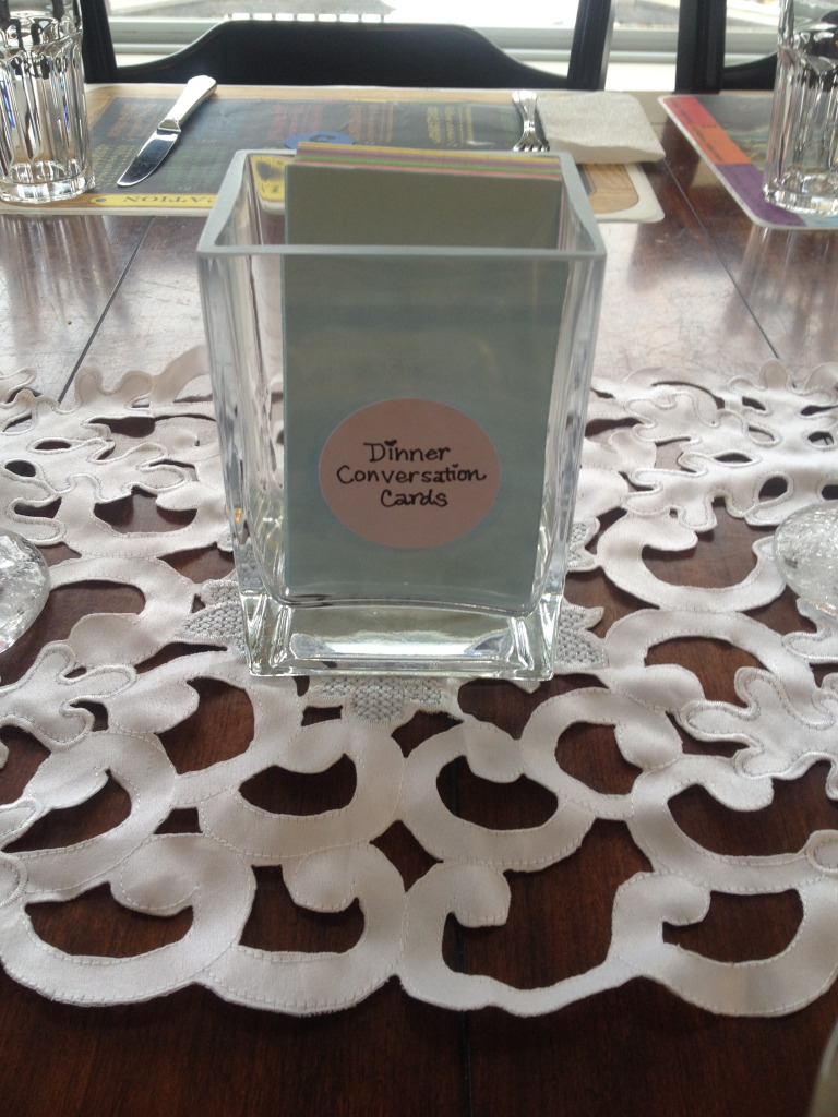 dinner conversation cards