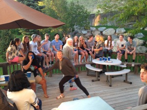 Julia's end of school BBQ