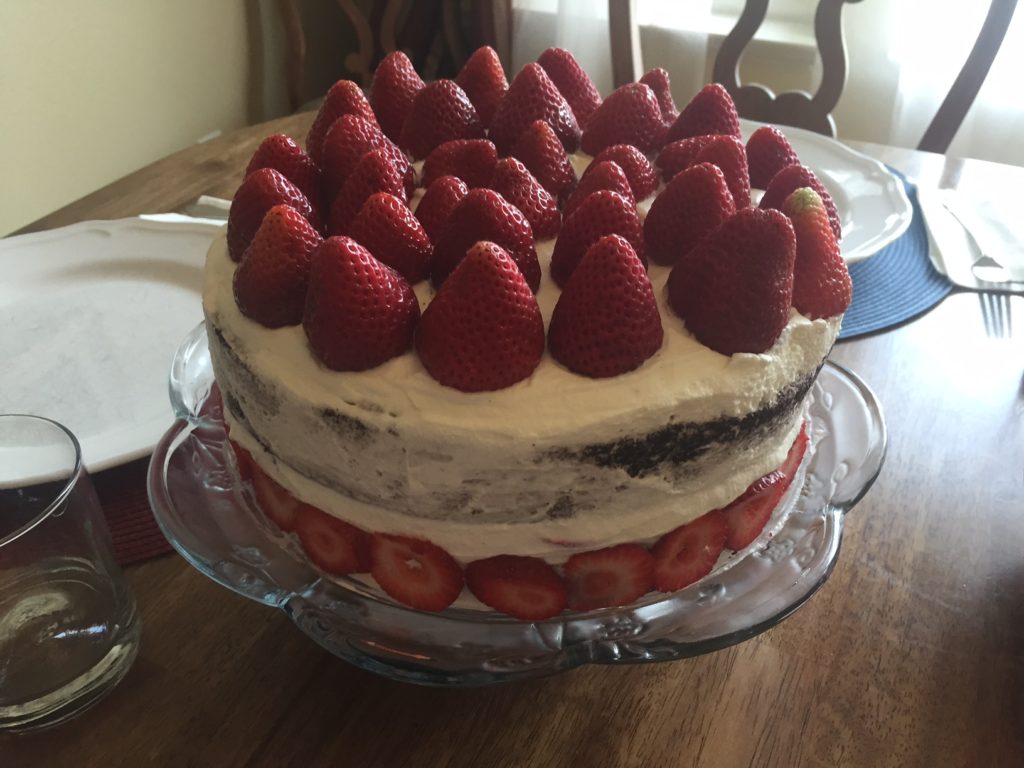 chocolate cake birthday 2016