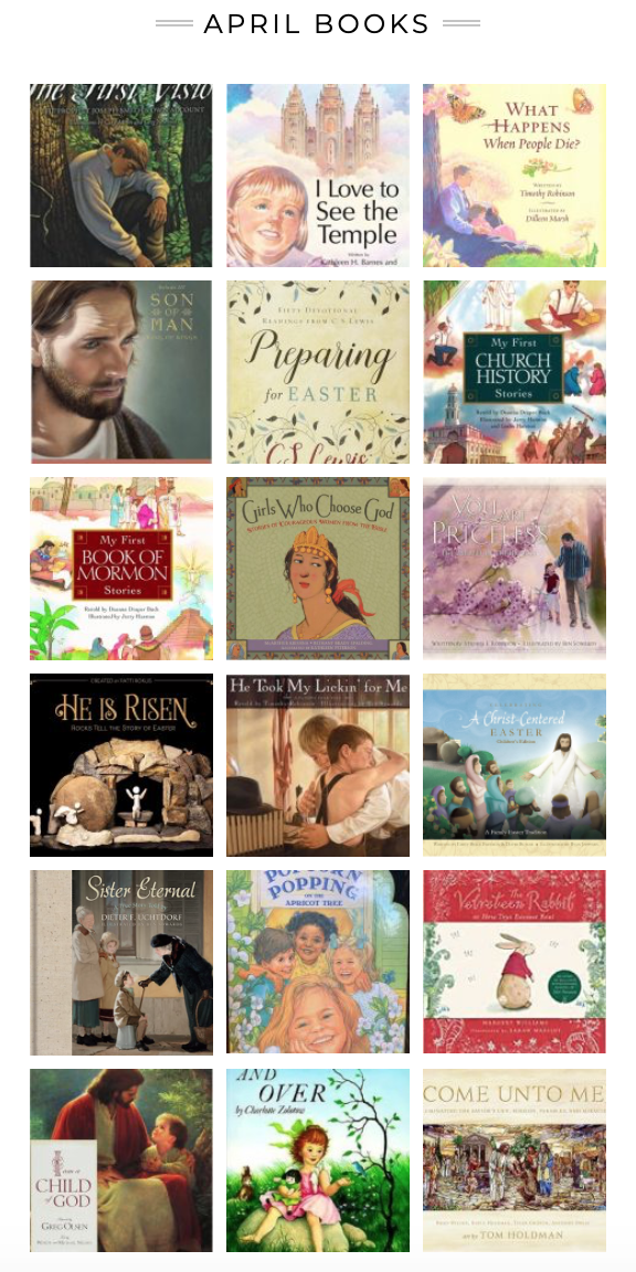 April 2020 Books